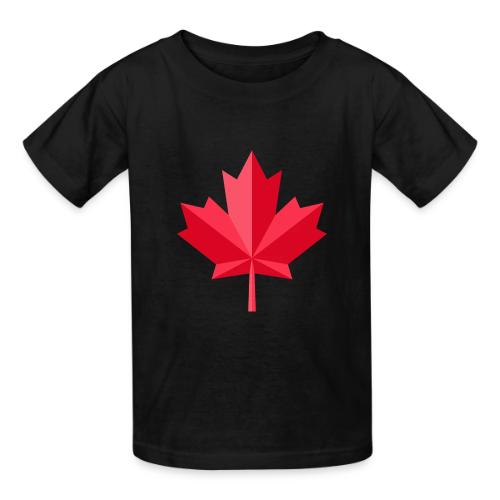 Canadian red maple leaf - Heavyweight Kid's T-Shirt