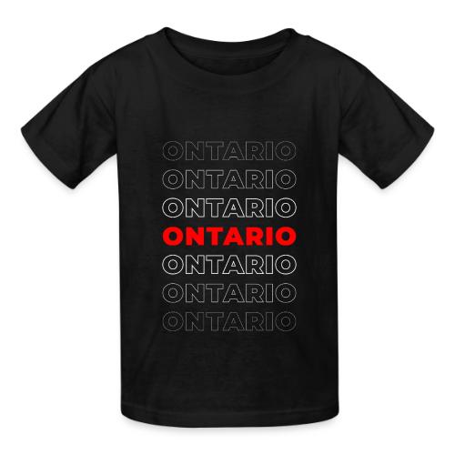 Ontario Outline - Heavyweight Kid's T-Shirt
