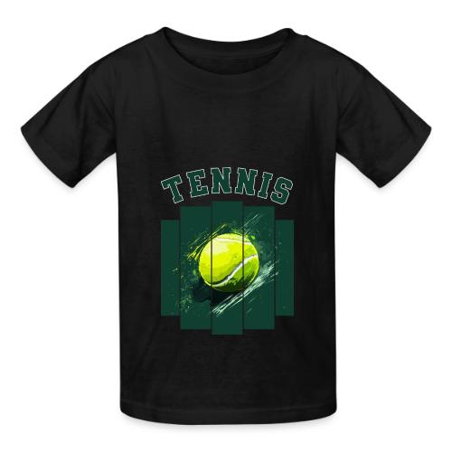 Tennis Motion - Heavyweight Kid's T-Shirt