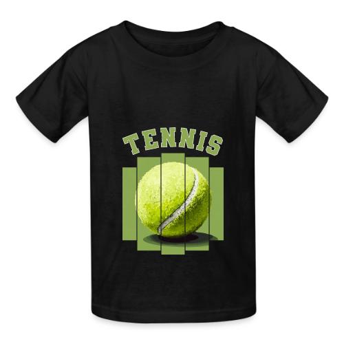 Tennis Minimal - Heavyweight Kid's T-Shirt