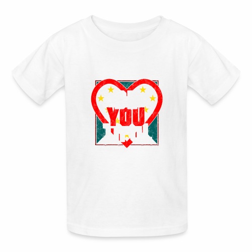 Beautiful BeYouTiful Heart Self Love Gift Ideas - Hanes Youth T-Shirt