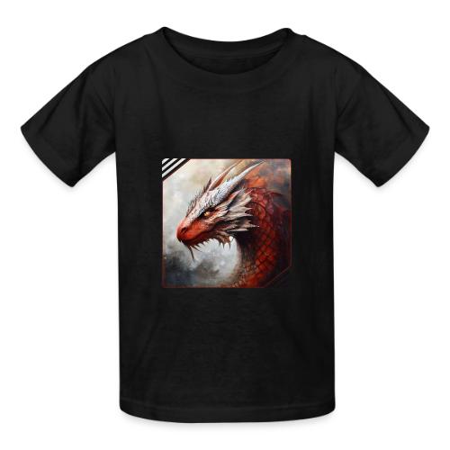 Mystic Dragon Realm - Heavyweight Kid's T-Shirt