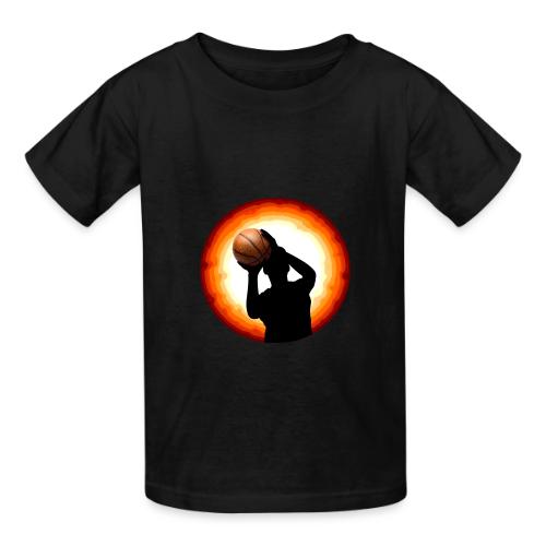 Basketball: The Art of the Shot - Heavyweight Kid's T-Shirt