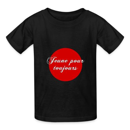Jeune pour toujours - Heavyweight Kid's T-Shirt