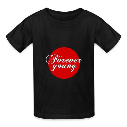 Forever Young, timeless Youth - Heavyweight Kid's T-Shirt