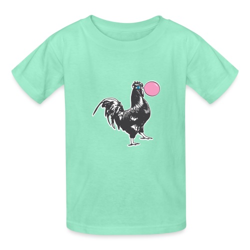 Chicken Chews Bubble Gum - Hanes Youth T-Shirt