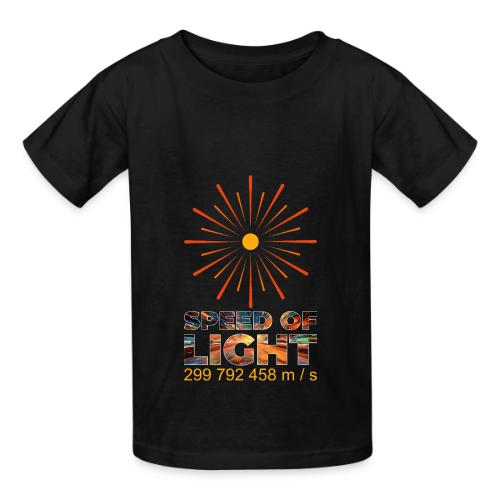 Speed of light - Heavyweight Kid's T-Shirt