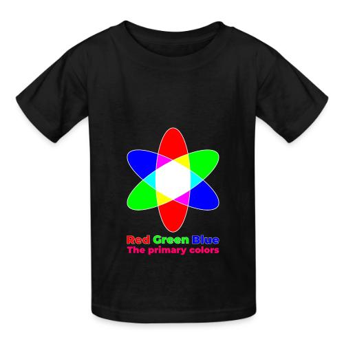 Primary colors: RGB Origins - Heavyweight Kid's T-Shirt