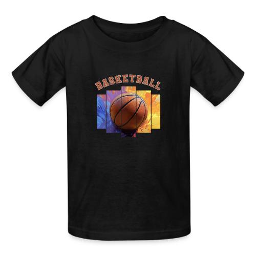 Basketball Pulse - Heavyweight Kid's T-Shirt