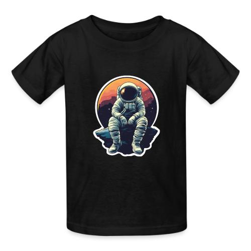 Astronaut in the Void - Heavyweight Kid's T-Shirt