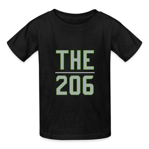THE | 206 - Fan Style Sportswear - Washington Edit - Heavyweight Kid's T-Shirt