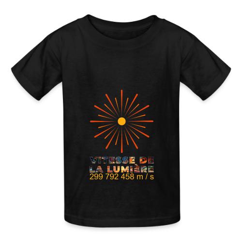 Speed of light - Heavyweight Kid's T-Shirt