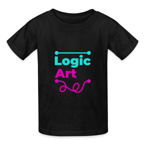 Art vs Logic - Heavyweight Kid's T-Shirt