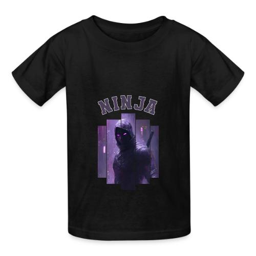 Nightfall Ninja - Heavyweight Kid's T-Shirt