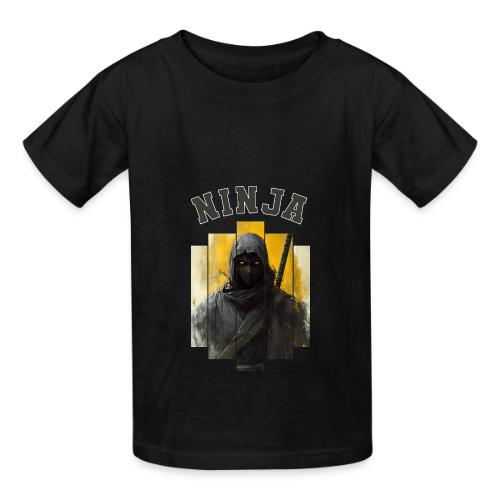 Silent Ninja Code - Heavyweight Kid's T-Shirt