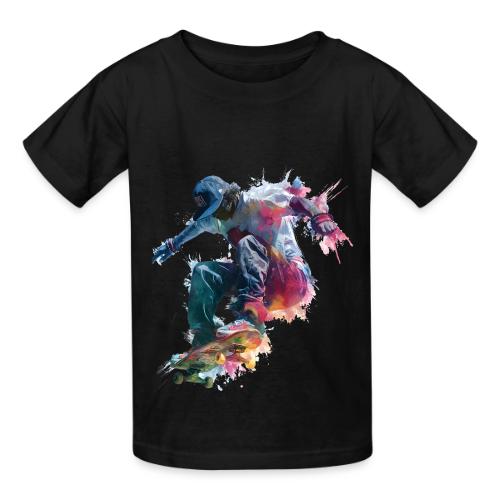 Skateboarding: Ride the Colors - Heavyweight Kid's T-Shirt