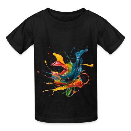 Chromatic Flow - Heavyweight Kid's T-Shirt