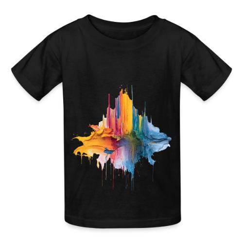 Impasto Spectrum - Heavyweight Kid's T-Shirt