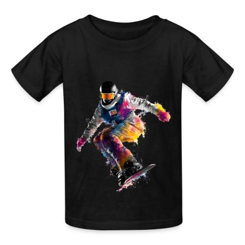 Snowboarding: Frozen Palette - Heavyweight Kid's T-Shirt