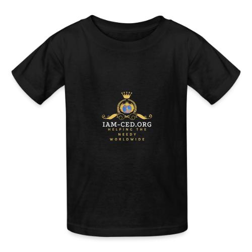 IAM-CED.ORG CROWN - Heavyweight Kid's T-Shirt