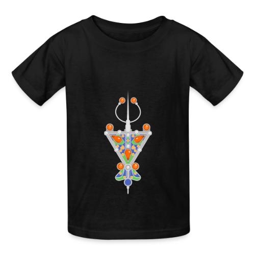 Amazigh: Tazerzit Heritage - Heavyweight Kid's T-Shirt