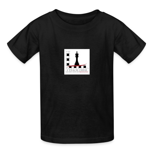 I Teach Chess Logo - Hanes Youth T-Shirt