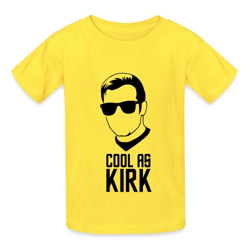 Cool As Kirk - Hanes Youth T-Shirt