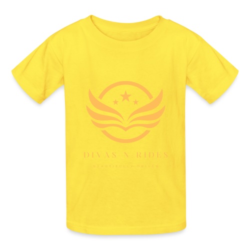 Divas N Rides Wings1 - Hanes Youth T-Shirt