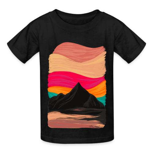 Strength & Beauty - Full Backside Quote Version - Heavyweight Kid's T-Shirt
