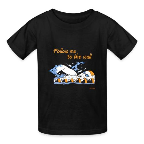 Follow me to the wall - Heavyweight Kid's T-Shirt