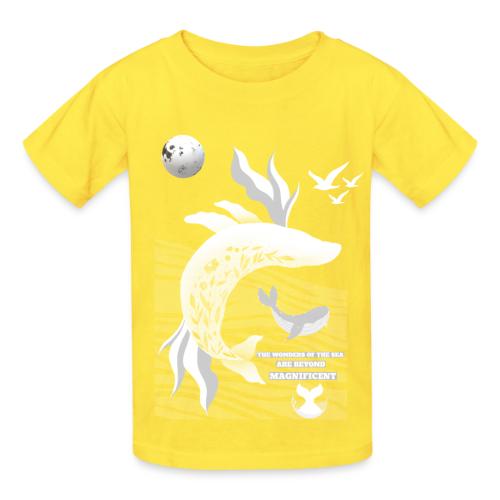 The Wonders Of The Sea - Heavyweight Kid's T-Shirt