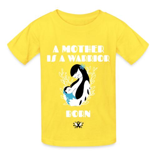 Warrior Mother - Heavyweight Kid's T-Shirt