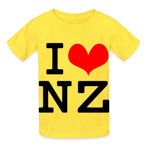 I Love NZ - Hanes Youth T-Shirt