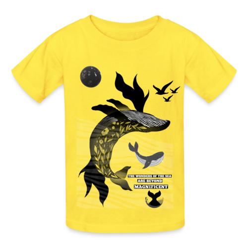 The Wonders Of The Sea - Heavyweight Kid's T-Shirt