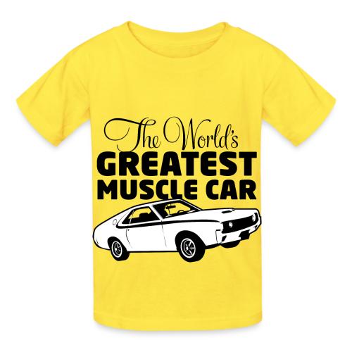 Greatest Muscle Car - Javelin - Heavyweight Kid's T-Shirt