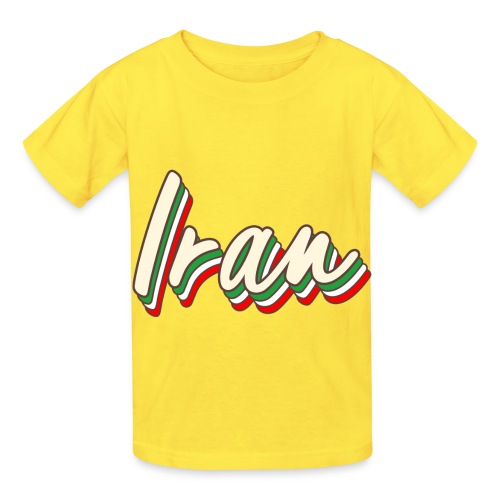 Iran 3 - Hanes Youth T-Shirt