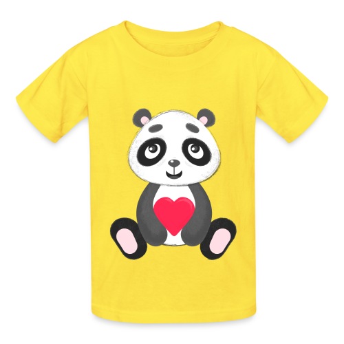 Sweetheart Panda - Hanes Youth T-Shirt