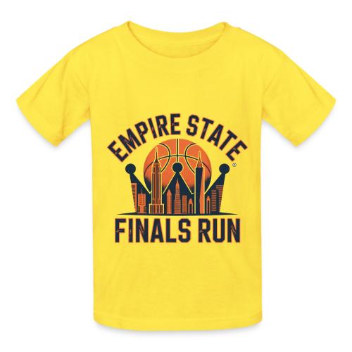 Empire State Finals Run - Heavyweight Kid's T-Shirt