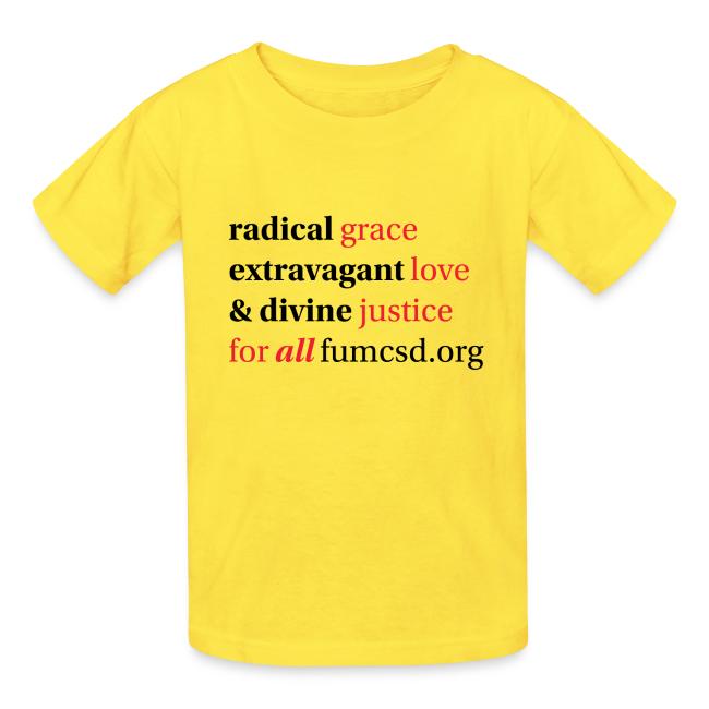 Grace. Love. Justice. serif font