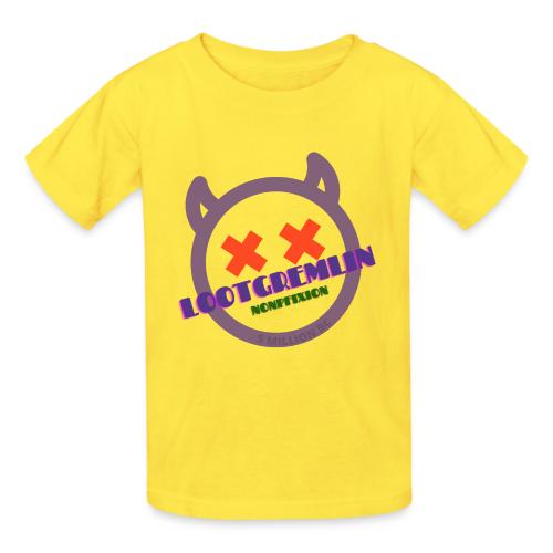 LOOTGREMLIN - Heavyweight Kid's T-Shirt