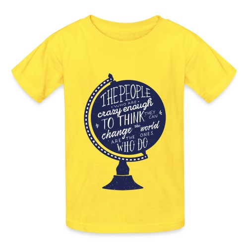 change the world - Hanes Youth T-Shirt