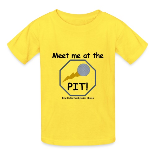Meet me at the Gaga pit! - Hanes Youth T-Shirt