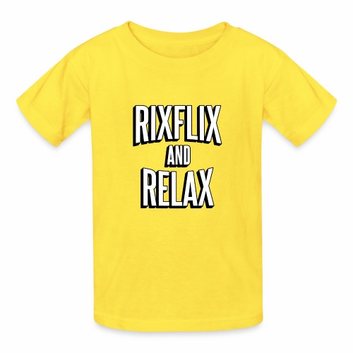 RixFlix and Relax - Hanes Youth T-Shirt