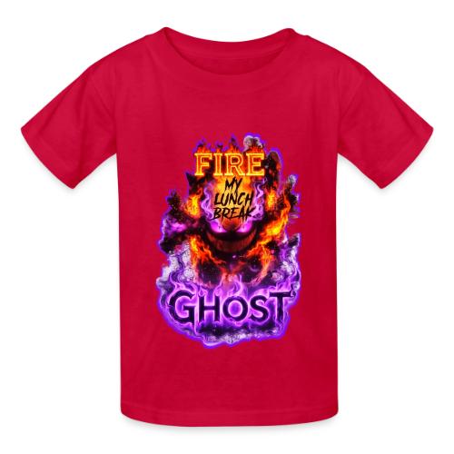 The Fire Ghost 26 - Heavyweight Kid's T-Shirt