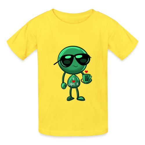 Smoon_I love Mrs S Green - Heavyweight Kid's T-Shirt