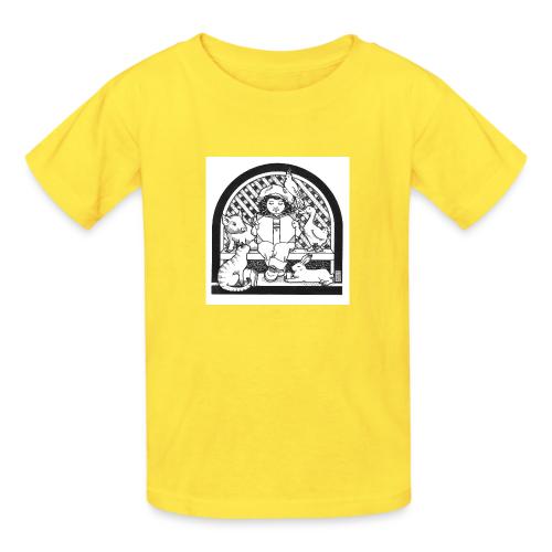 Reading to Animals - Heavyweight Kid's T-Shirt