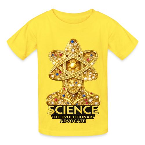 Science the Evolutionary Advocate - Heavyweight Kid's T-Shirt