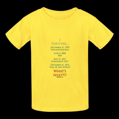Survived... Whats Next? - Hanes Youth T-Shirt