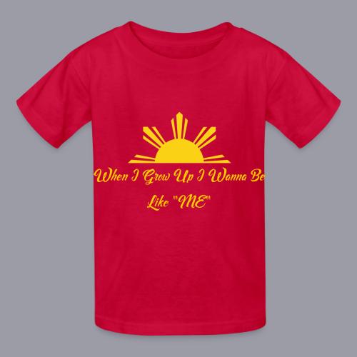 WHEN I GROW UP - Heavyweight Kid's T-Shirt