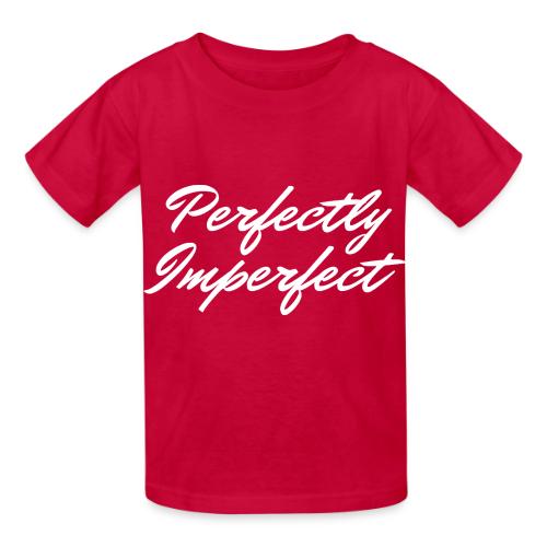 Perfectly Imperfect Merch - Heavyweight Kid's T-Shirt